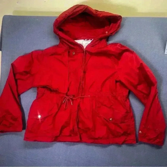 Zara Basic Parka Jacket Coat Womens XL Cinnamon color Cute Pockets fall 1165 - Picture 1 of 6